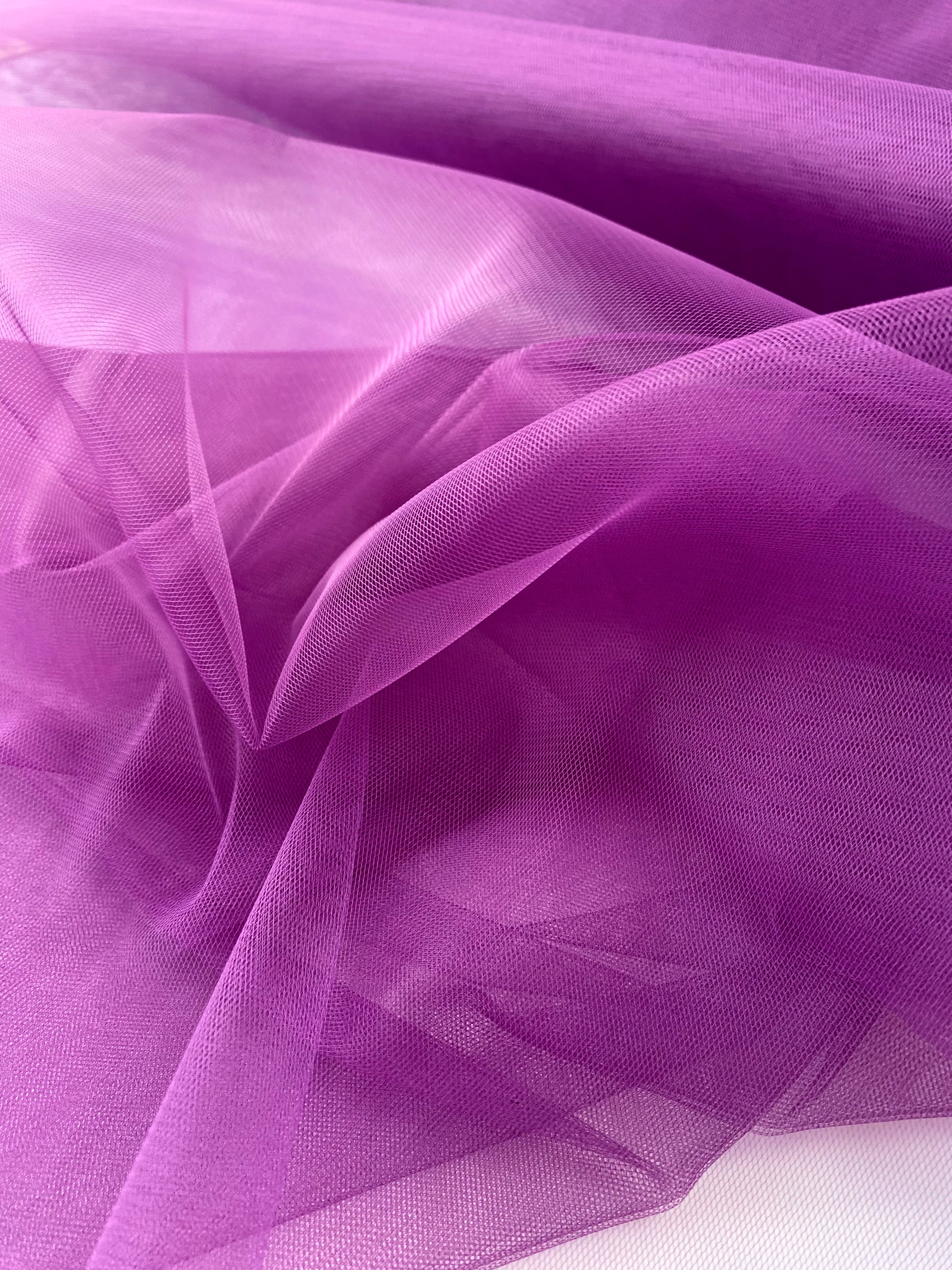 Tulle Clasic Mov -3 m Latime