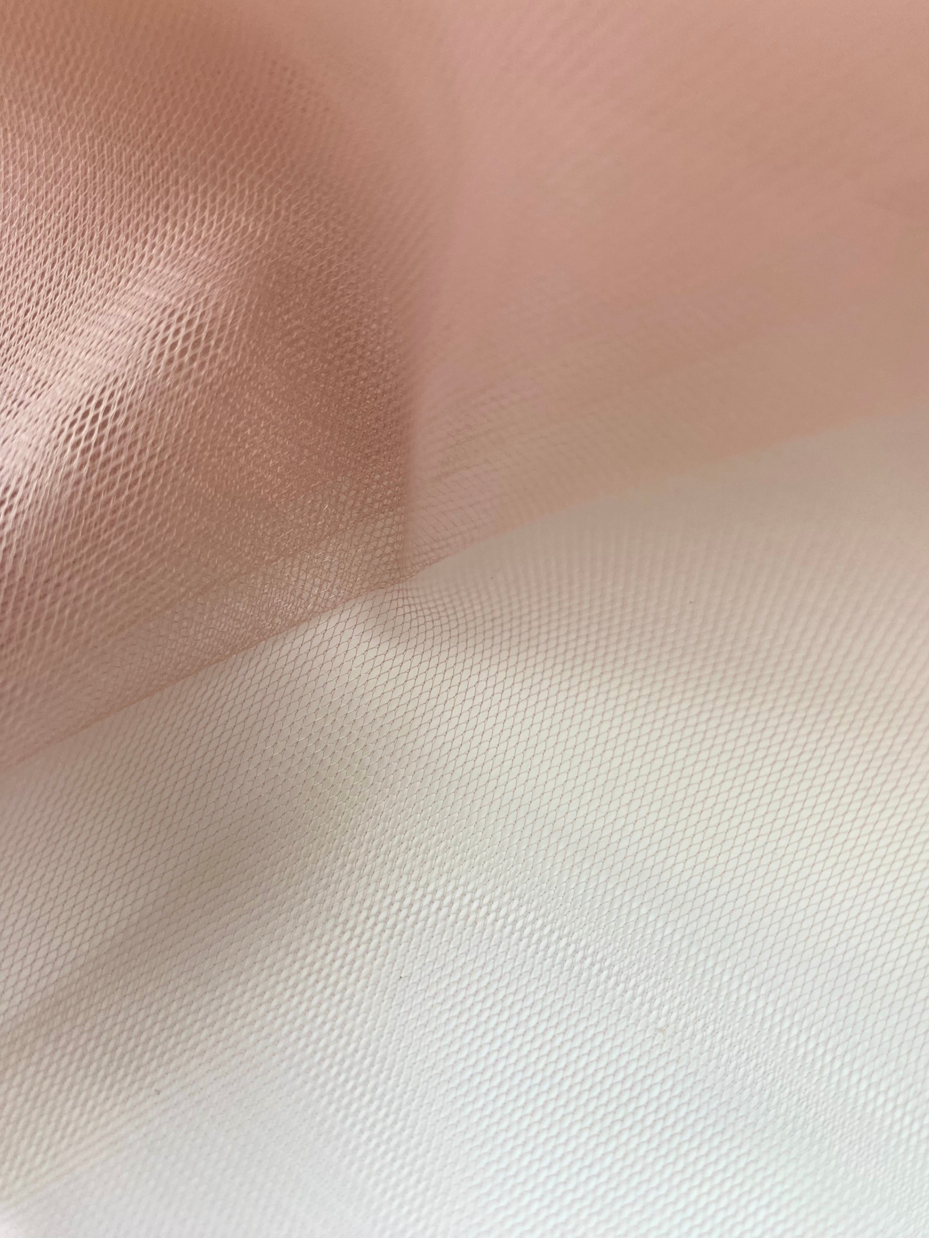 Tulle Clasic Nude Rose - 3 m Latime