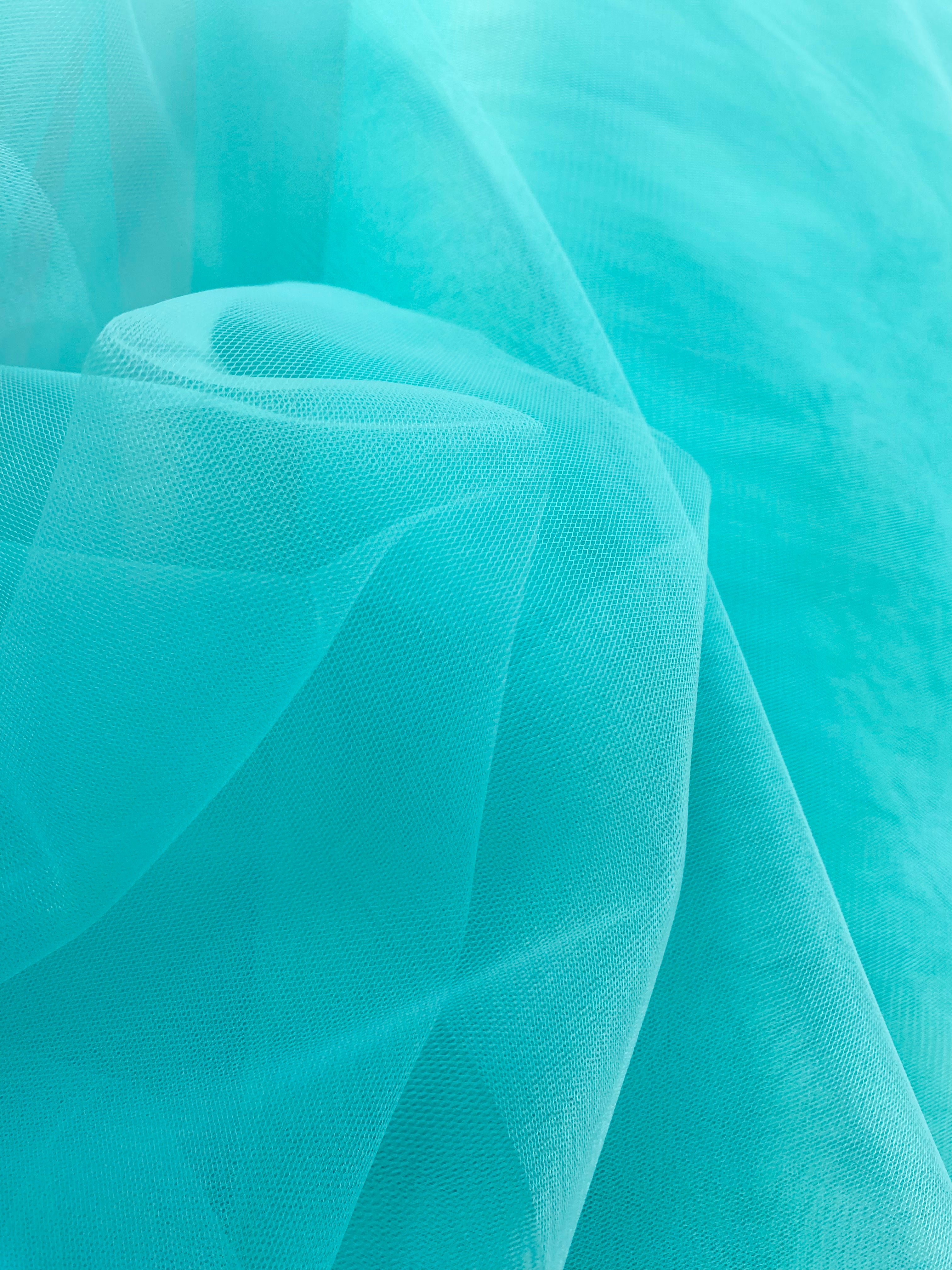 Tulle Clasic Verde Menta Inchis - 3 m Latime