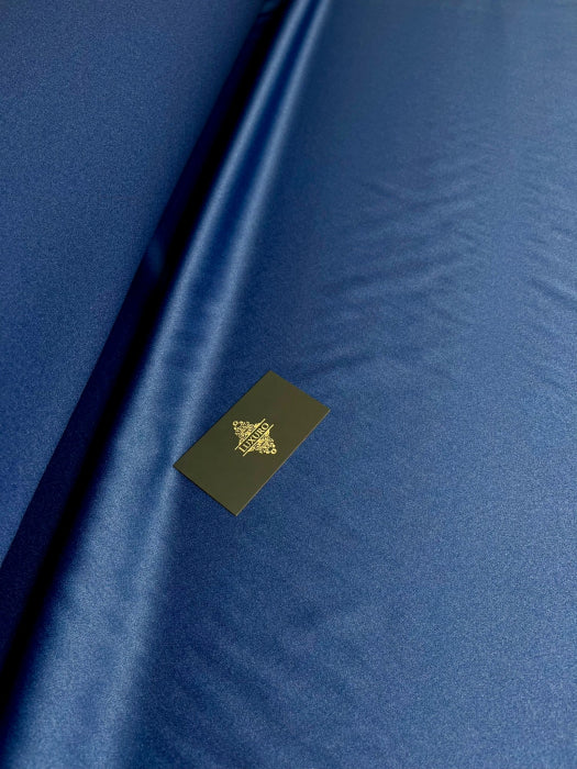 Tafta Elastica Premium Sidefata Bleumarin