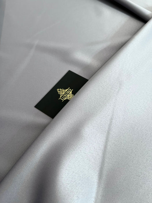 Premium Elastic Taffeta Pearl Grey 