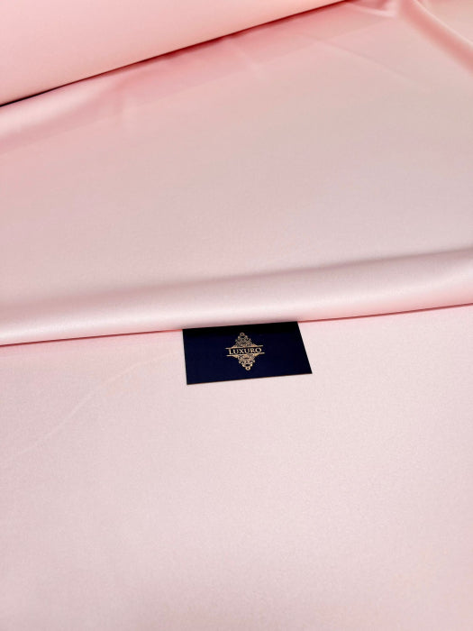 Premium Elastic Taffeta Pearl Dark Salmon Pink